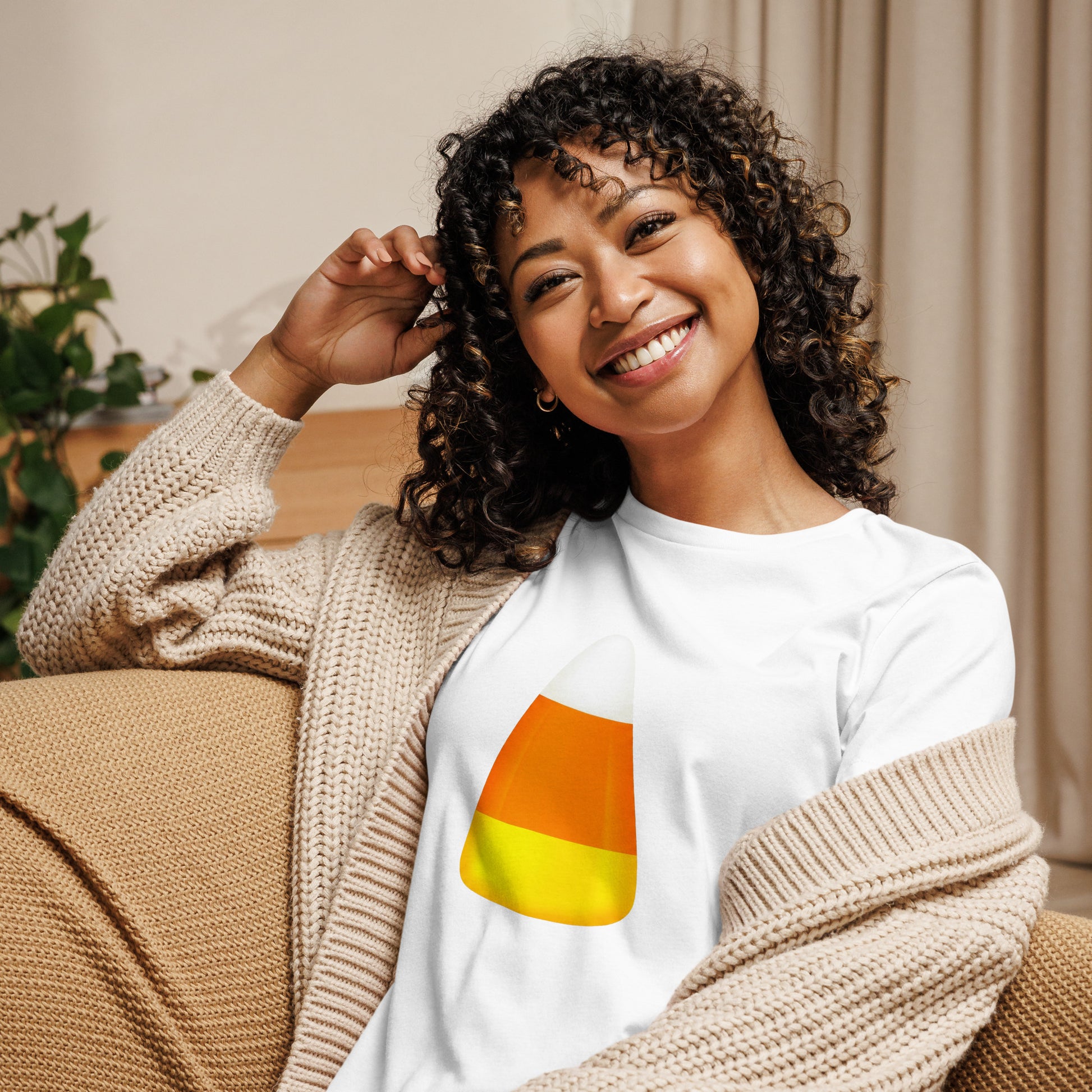 Candy Corn Halloween tee