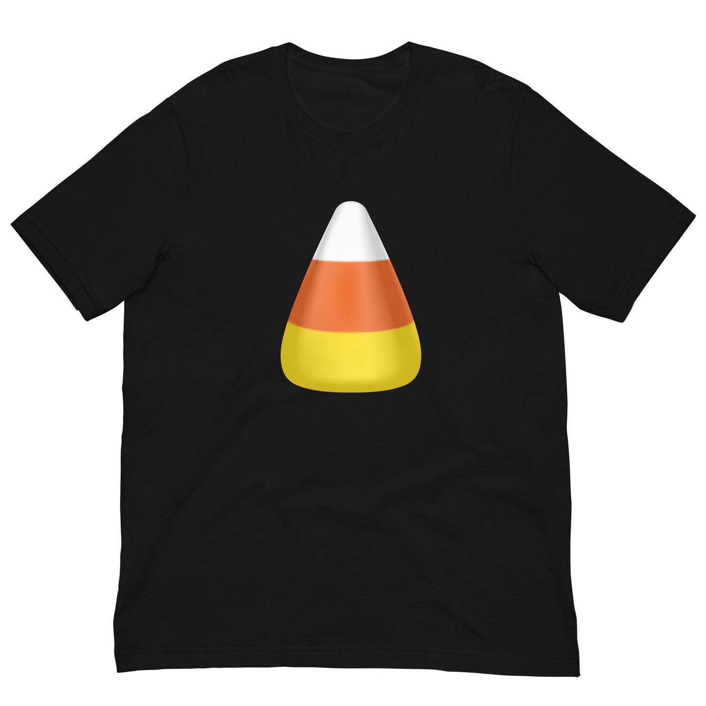 Candy Corn Halloween Women's T-Shirt black mockup