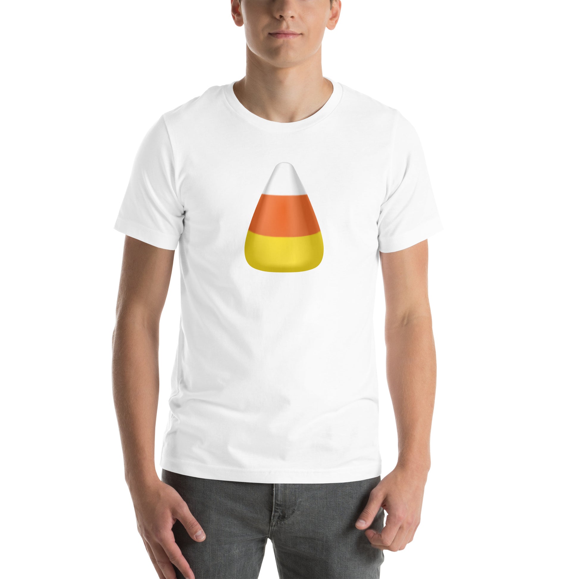 Candy Corn Men's T-Shirt white mockup