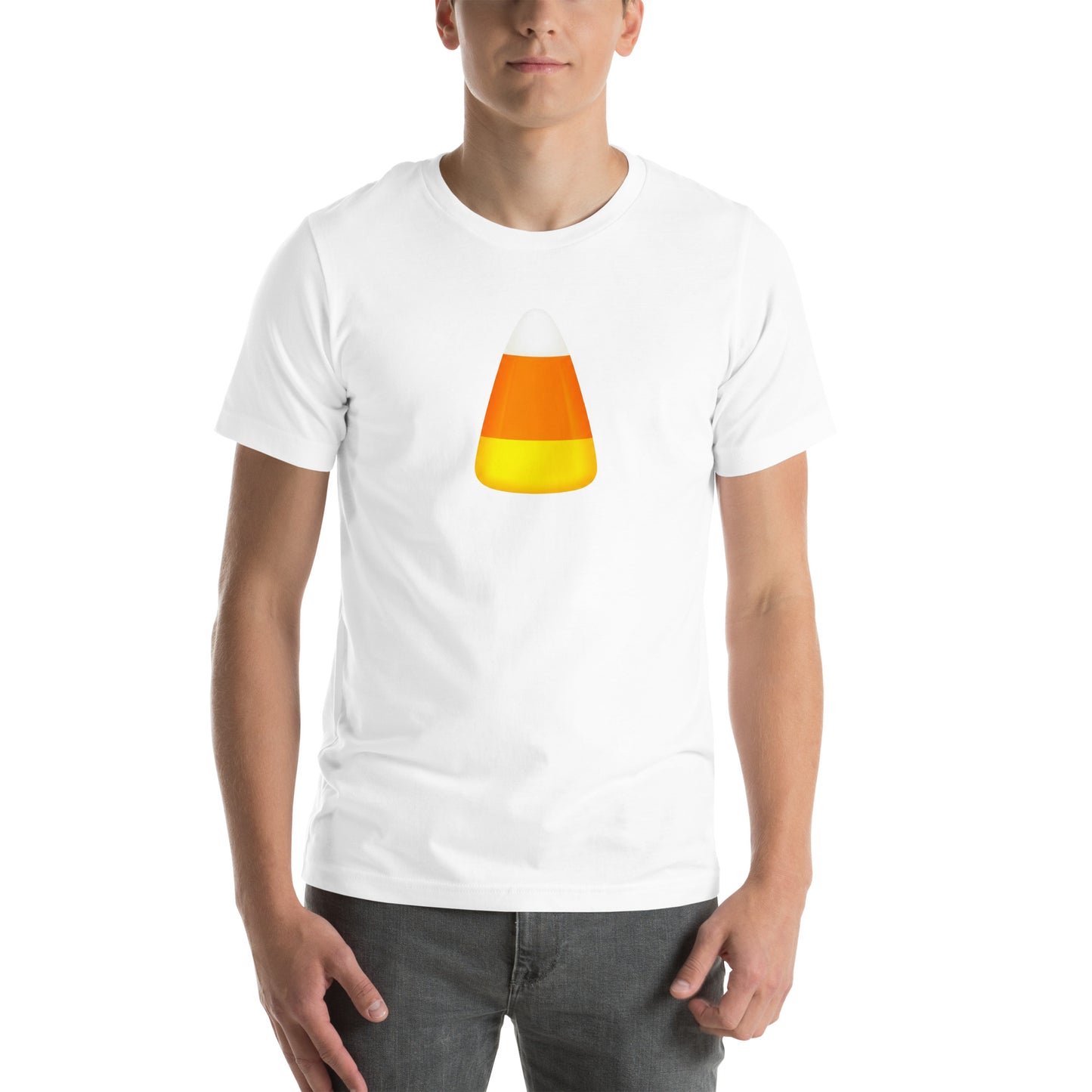 Halloween candy corn unisex tee for Fall