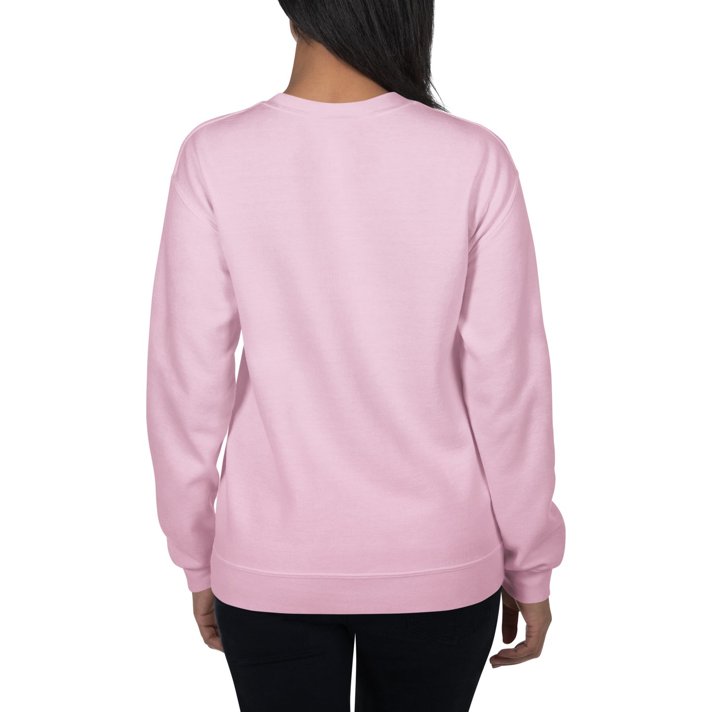Heart Postage Unisex Sweatshirt - Detailed version back mockup
