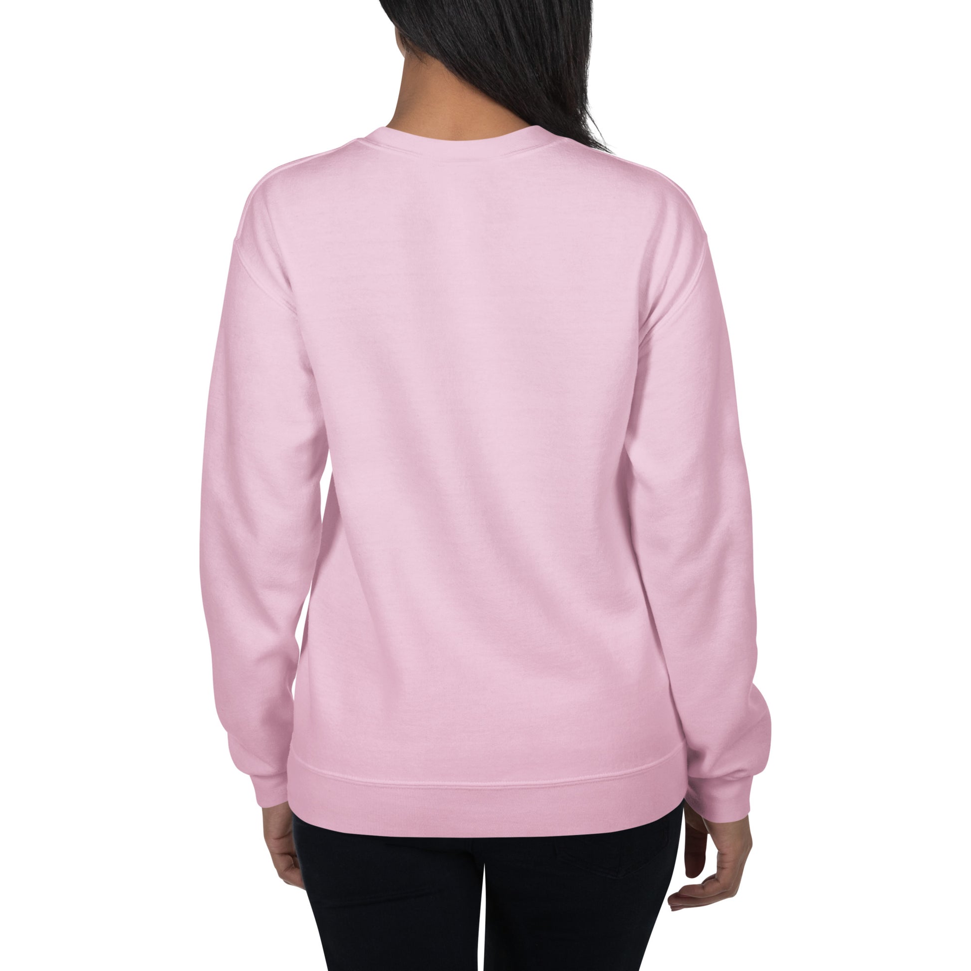 Heart Postage Unisex Sweatshirt - Detailed version back mockup