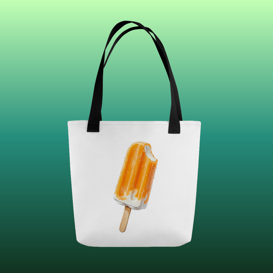 Summer popsicle tote bag