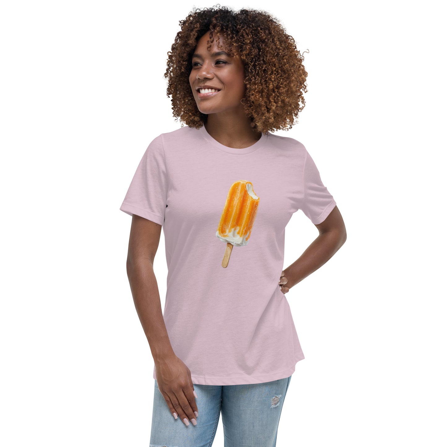 Light purple tee for summer