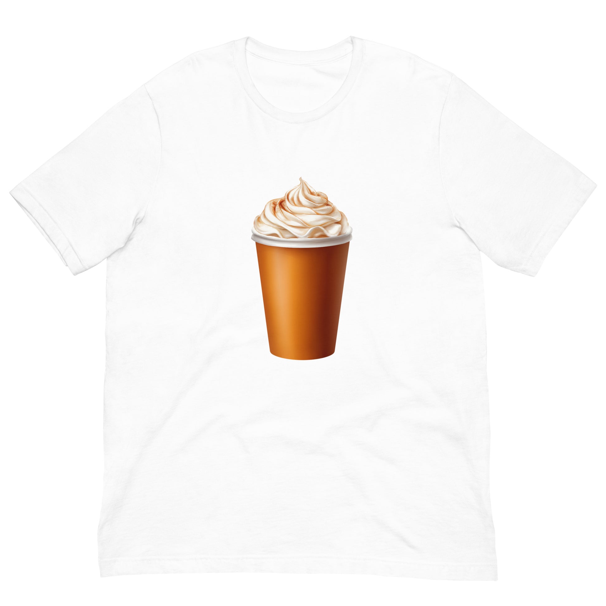 Pumpkin Spice Latte Women's Fall T-Shirt - Unisex Fit mockup