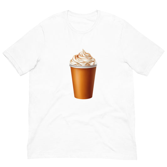Pumpkin Spice Latte Women's Fall T-Shirt - Unisex Fit mockup