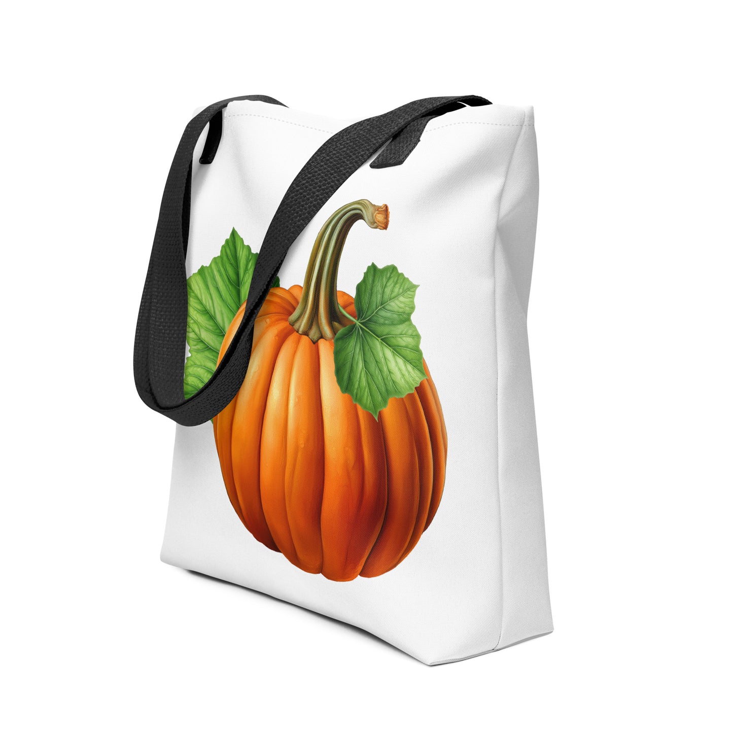 Pumpkin Tote - Product Mockup side view