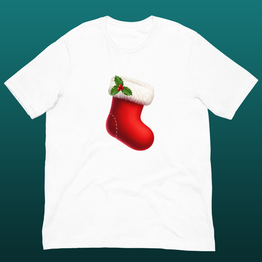 Red Holiday Stocking Women's T-Shirt - Unisex Fit