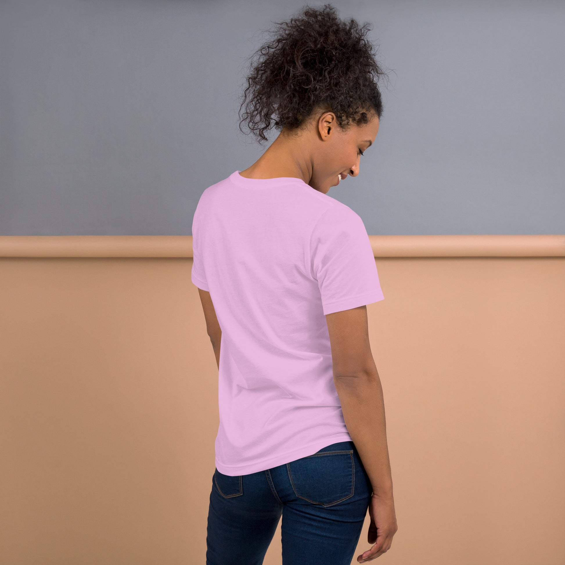Bible verse t-shirt back view