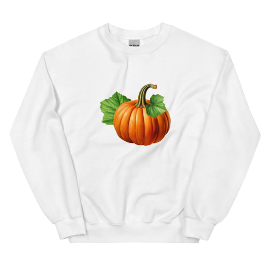 Pumpkin Unisex Sweatshirt autumn front view
