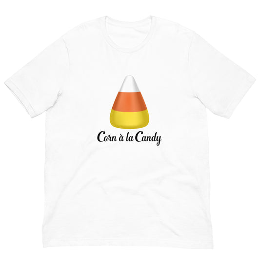 Candy corn tee in white