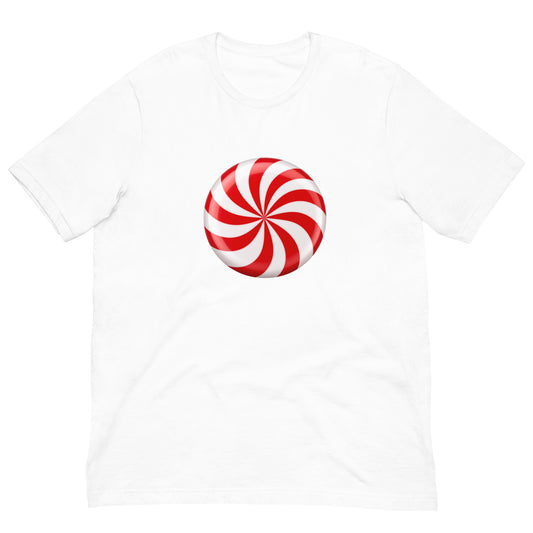 Red Peppermint Candy Unisex T-Shirt