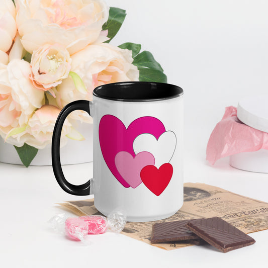 Multi Heart Mug